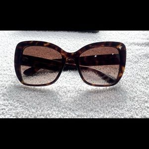 Dolce & Gabbana Butterfly Shape Polarized Sunglasses